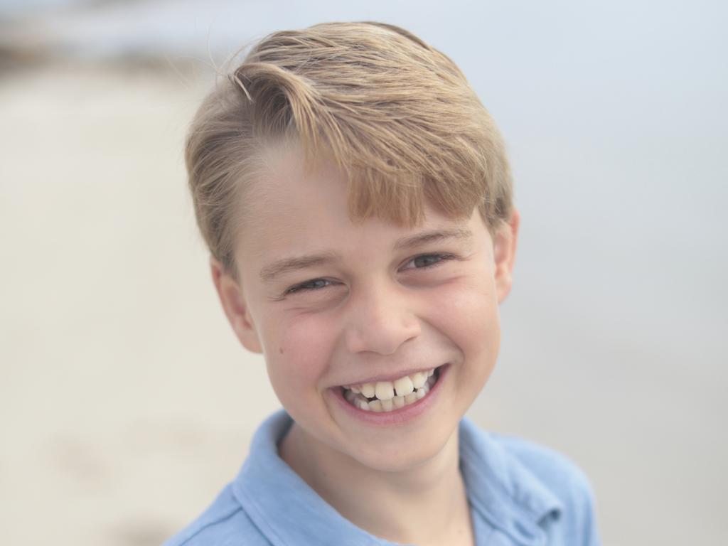 Prince George seen in a portrait taken by his mother the Duchess of Cambridge on holiday in the UK earlier this month. Picture: The Duchess of Cambridge via Getty Images.