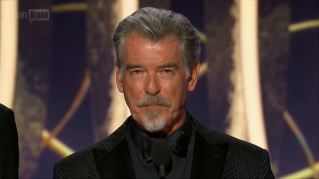 Pierce Brosnan's Golden Globes message of support to bushfire victims