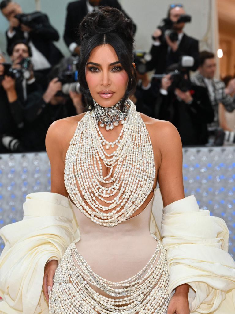Kim Kardashian is looks stunning but is this the right time for it? Picture: Angela Weiss/AFP