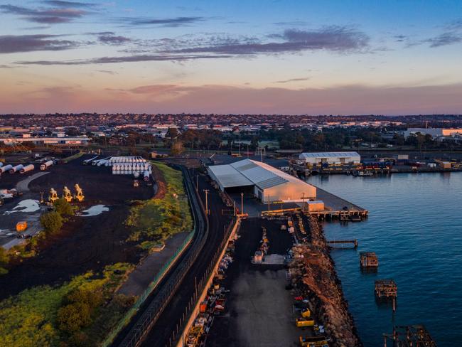 Corio Quay South will be the new home of the Spirit of Tasmania in Victoria.