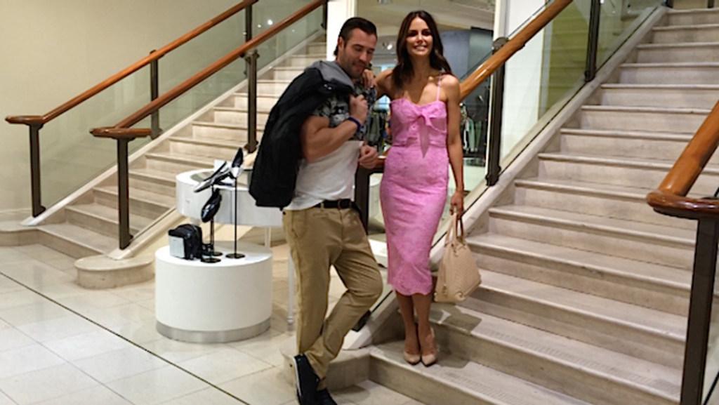 Kris Smith and Jodi Anasta dress each other