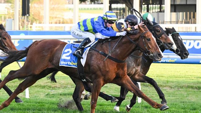 Another Wil ridden by Jamie Kah wins at Caulfield last month. Picture: Getty Images