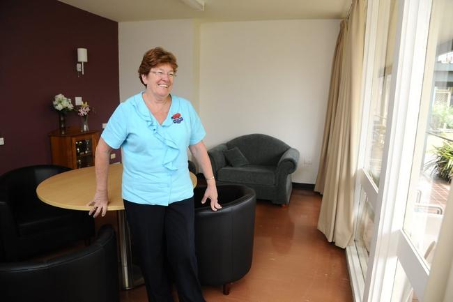 Grafton Whiddon Group director of care Mary Griffin in the palliative care room which will be renovated. Photo JoJo Newby / The Daily Examiner. Picture: Jojo Newby