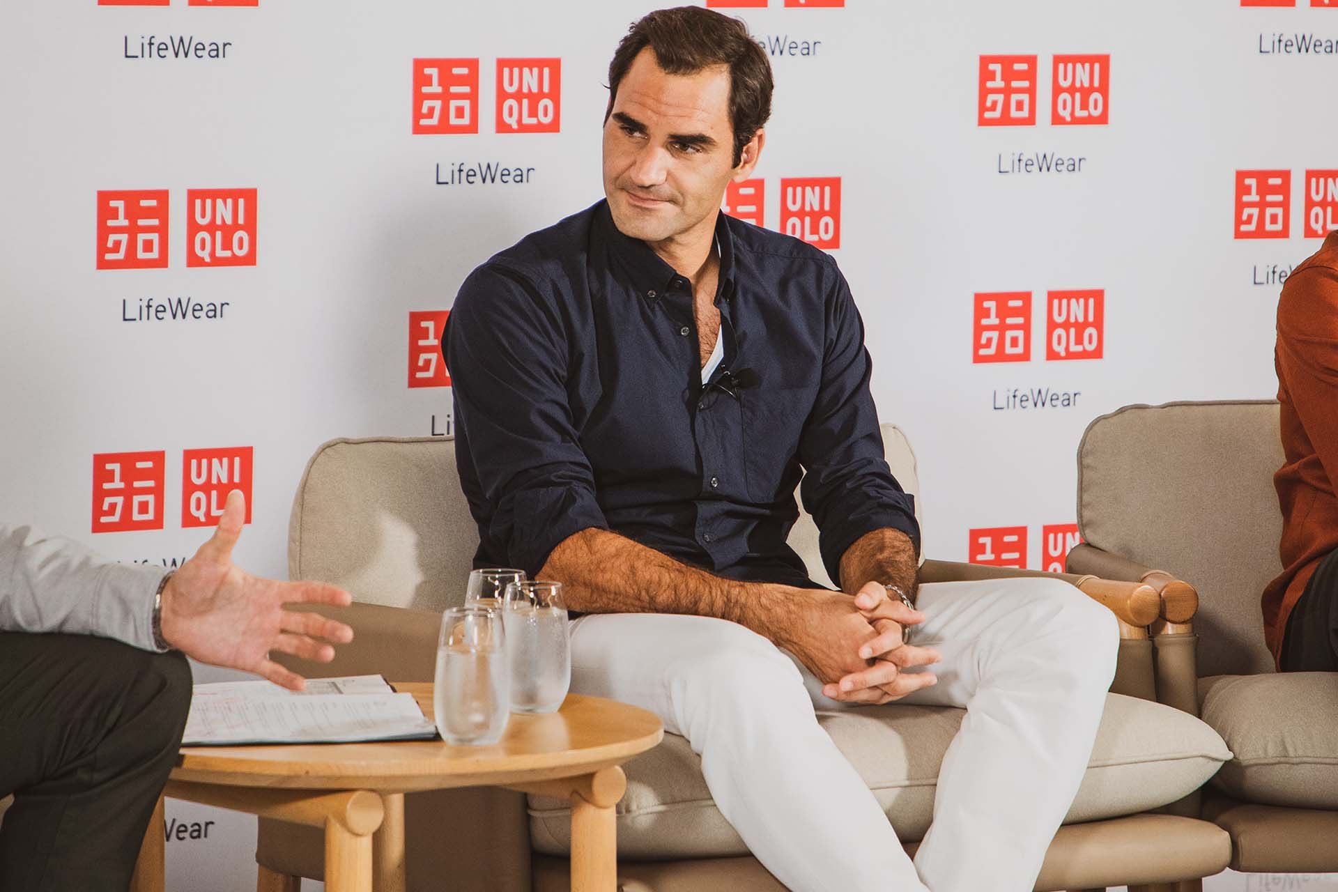 roger federer casual wear