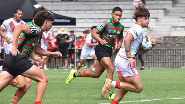 All Saints fullback Cody Field in action for the Dragons. Picture: Sean Teuma