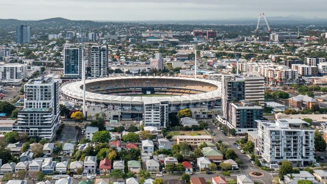 The Gabba in Brisbane.