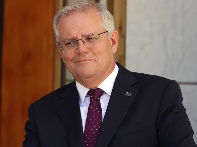 Scott Morrison says Australia is now at a stage of the pandemic where not everything can be free. Picture: Gary Ramage