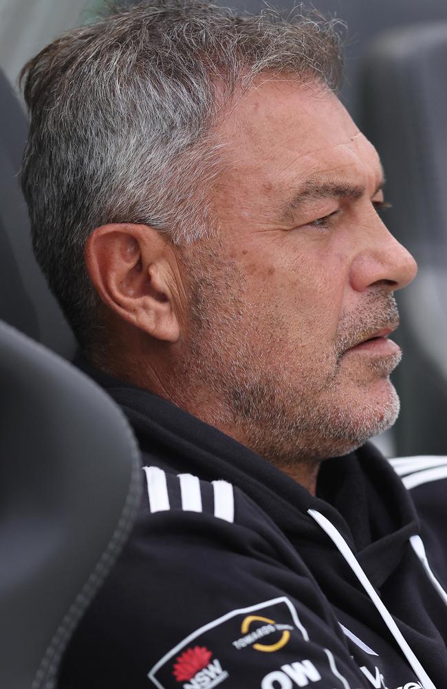 Wanderers coach Marko Rudan didn’t attend the post-game media conference following his side’s 7-0 loss to Melbourne City. Picture: Getty Images