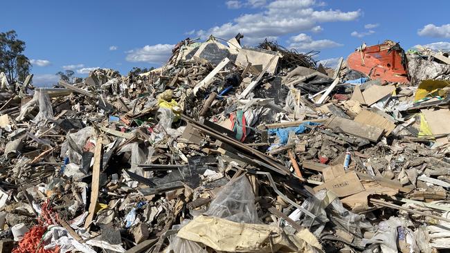 Investigations found 25,000 tonnes of waste at the site.