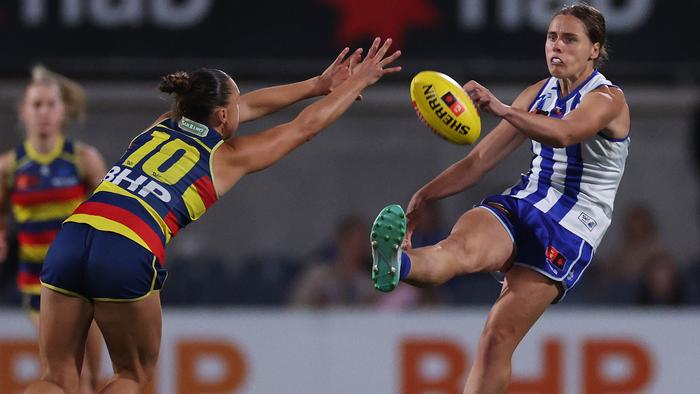 AFLW First Qualifying Final - North Melbourne Tasmanian Kangaroos v Adelaide Crows