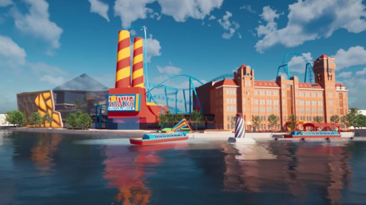 Willy Wonka Chocolate Factory theme park Tony s Chocolonely