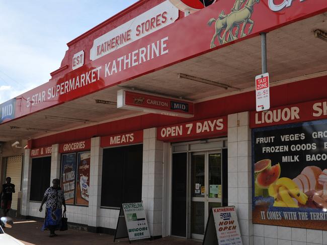 The Five Star supermarket opened in Katherine in 1926. Picture: Supplied