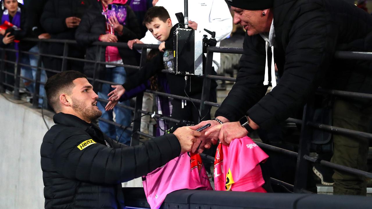 Nathan Cleary hasn’t played since Round 14 . (Photo by Kelly Defina/Getty Images)