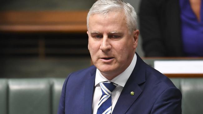 Deputy PM Michael McCormack. Picture: AAP