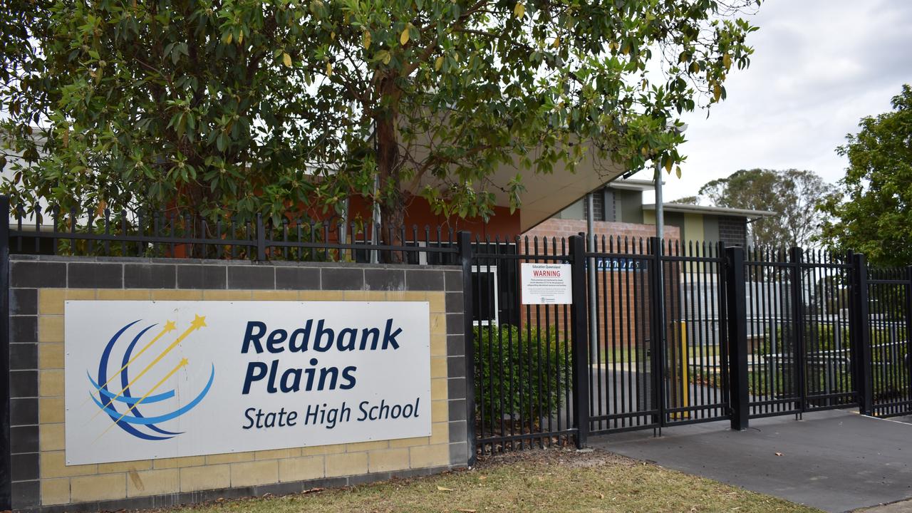 Redbank Plains High School issued the equivalent to five student disciplinary absences per day. Picture: Ebony Graveur