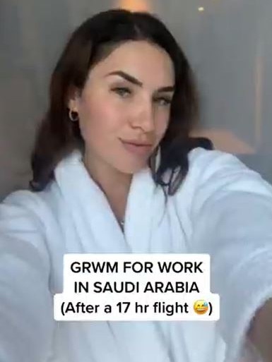 Marguerite Irving was the EA to Zaffar Khan at Cocoon SDA Care. She is a former contestant on the Bachelor. Picture: TikTok