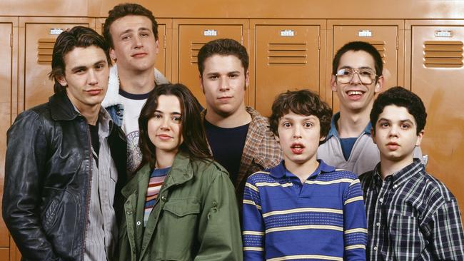 The cast of Freaks and Geeks. Picture: Getty Images