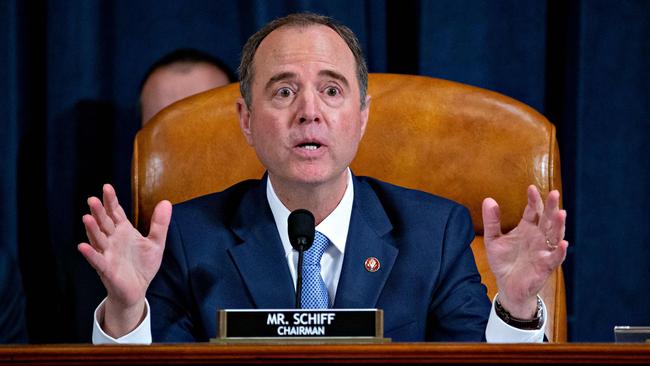 House Intelligence Committee chair, Adam Schiff, even seems to have cold feet. Picture: Andrew Harrer / AFP