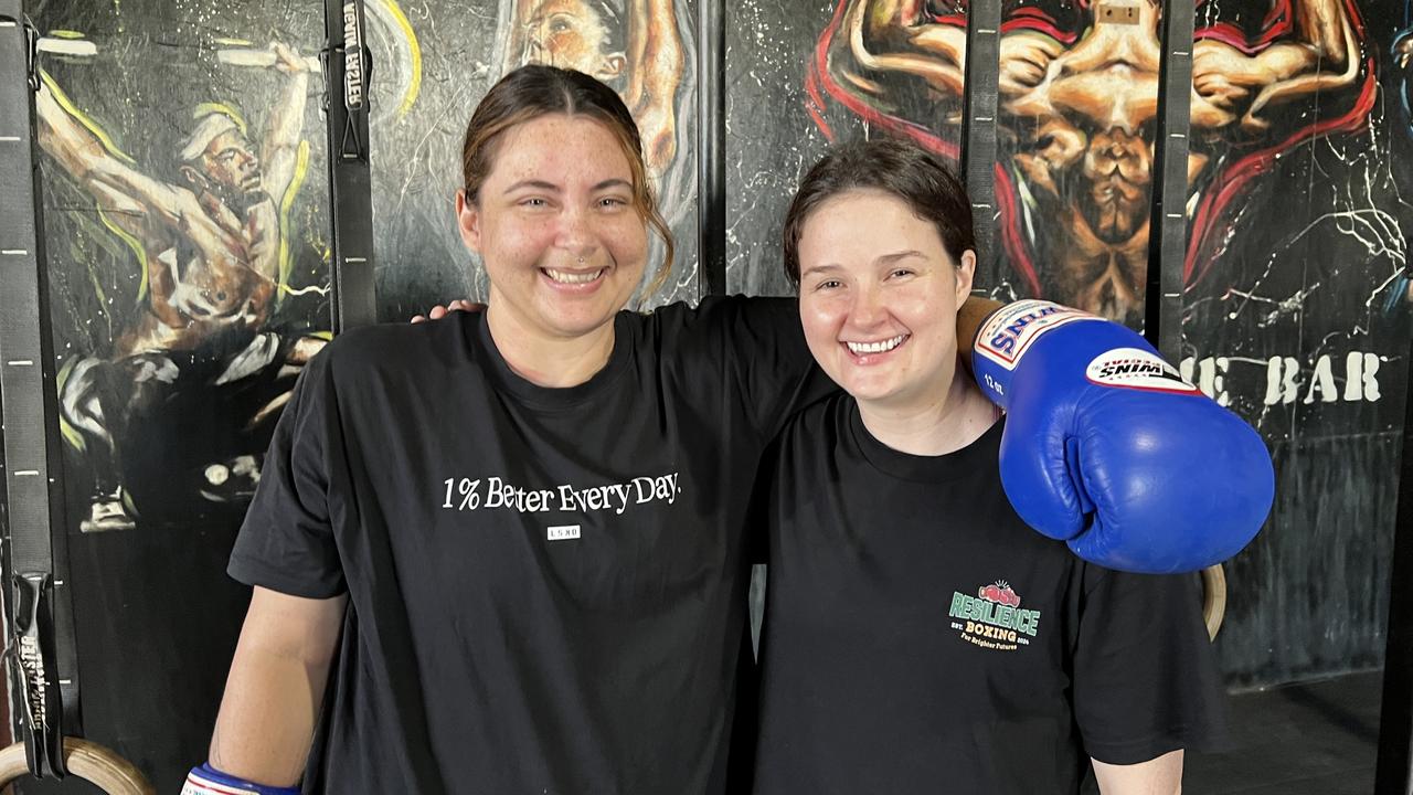 Kylie Burn and Ellen Thomas, founder of the 