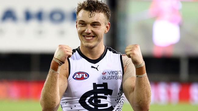 Fate is out of Patrick Cripps and Carlton’s hands. Picture: Getty Images