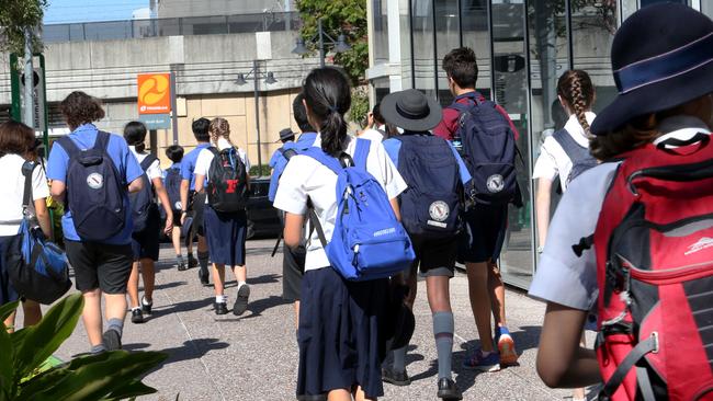 Brisbane State High School is experiencing pressure on enrolment levels as the population in the school’s catchment zone increases.