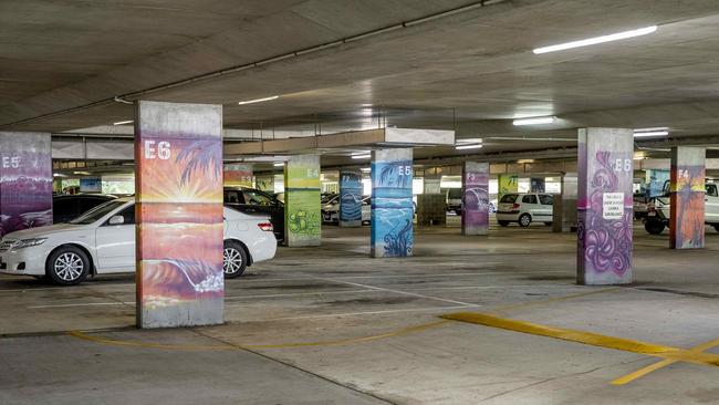 The Bruce Bishop carpark in Surfers Paradise. Picture: Jerad Williams