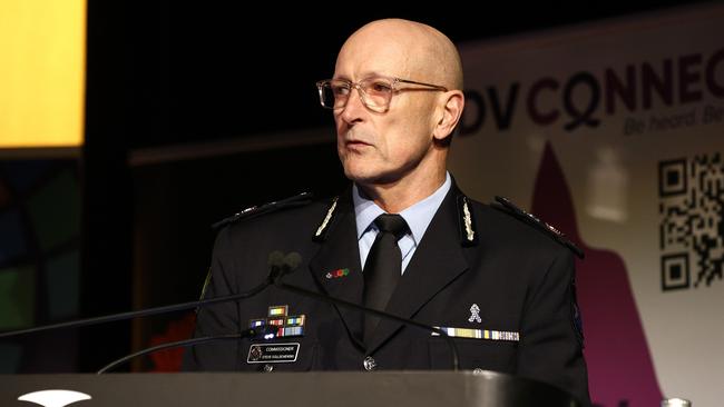 Queensland Police Commissioner Steve Gollschewski Brisbane Wednesday 1st May 2024 Picture: David Clark