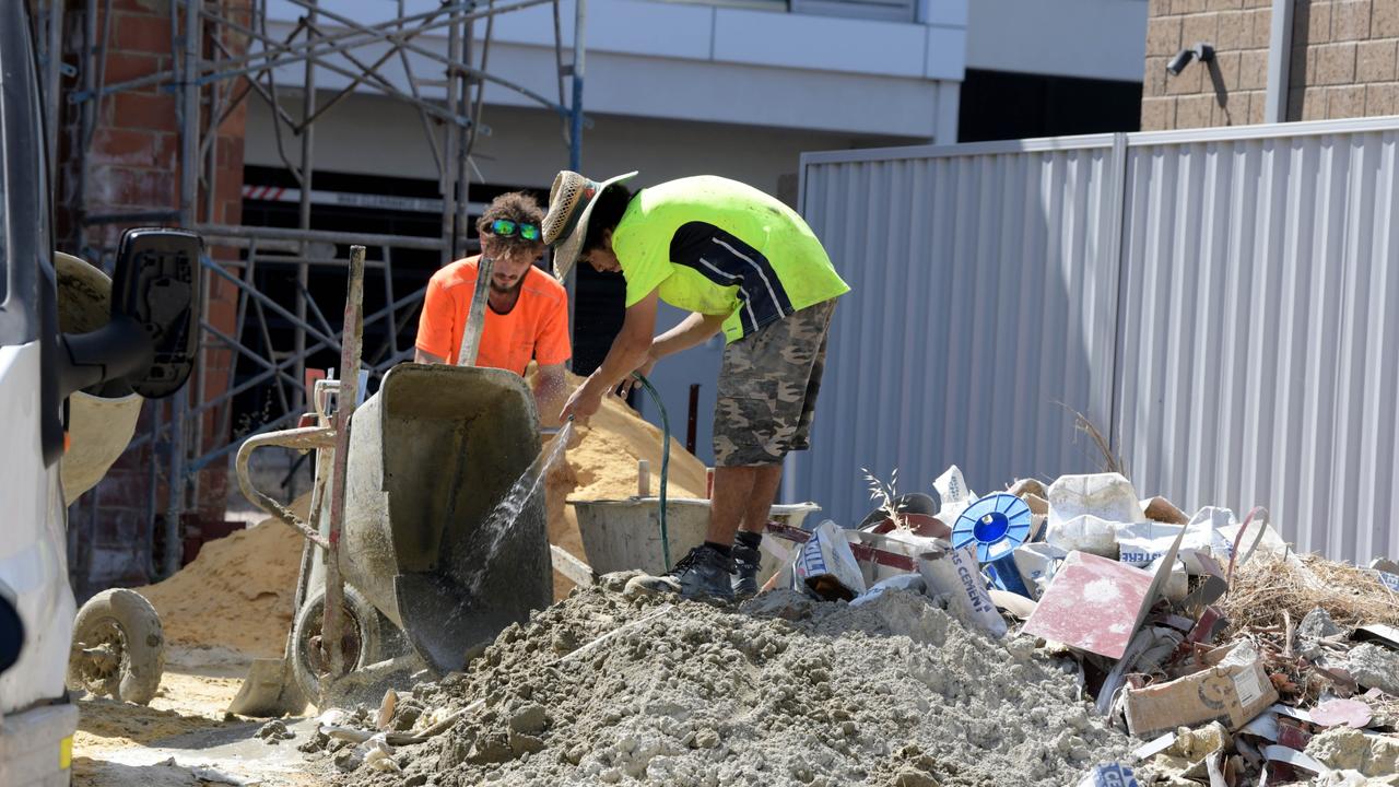 The government has announced $6m in funding to help accredit more builders to build homes under the HAFF and NHA. Picture: NewsWire/ Sharon Smith