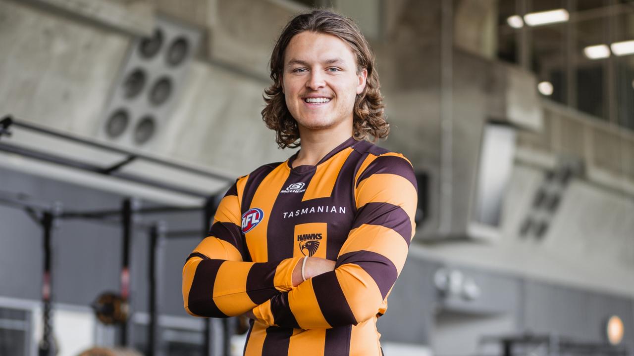 Jack Ginnivan at Waverley Park after being traded from Collingwood.