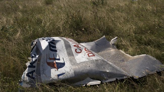 The plane was destroyed by a Russian-made surface-to-air missile. Picture: Ella Pellegrini