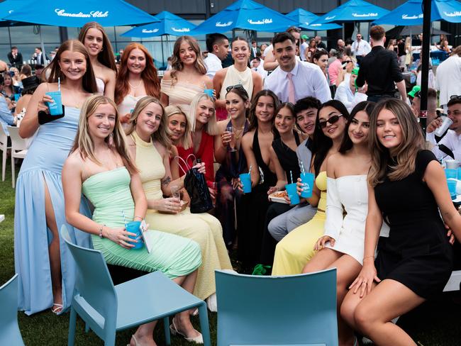 Racegoers decked out for the big day