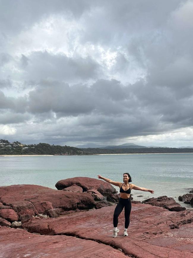 She joined a different gym, closer to home, and faced odd criticism from other members. Picture: Supplied
