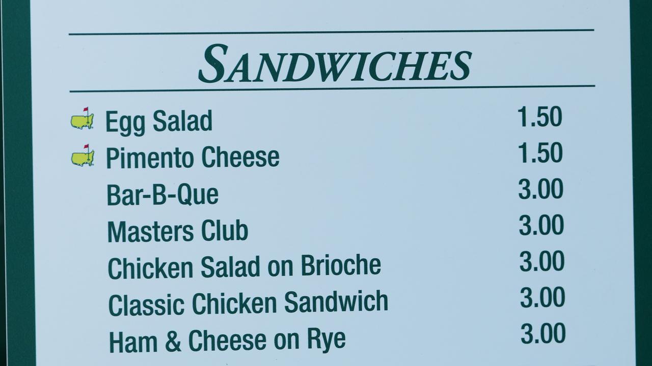 Masters 2022 Food prices, Augusta National rules, concession stand