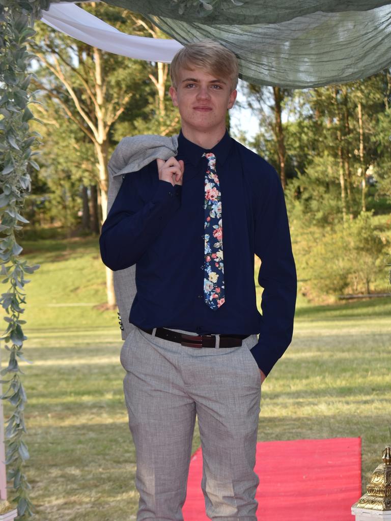 Coren Wood at the Gympie State High School Formal 2022.