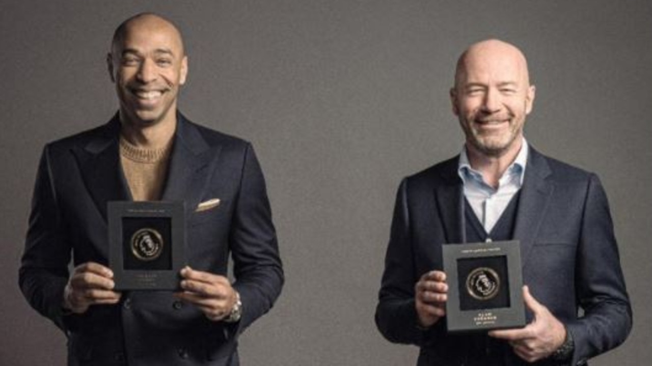 Thierry Henry and Alan Shearer were the first two inductees.