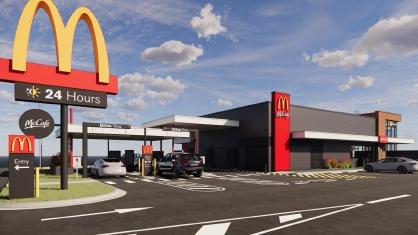 The new restaurant will include a dual lane drive thru. Picture: Supplied