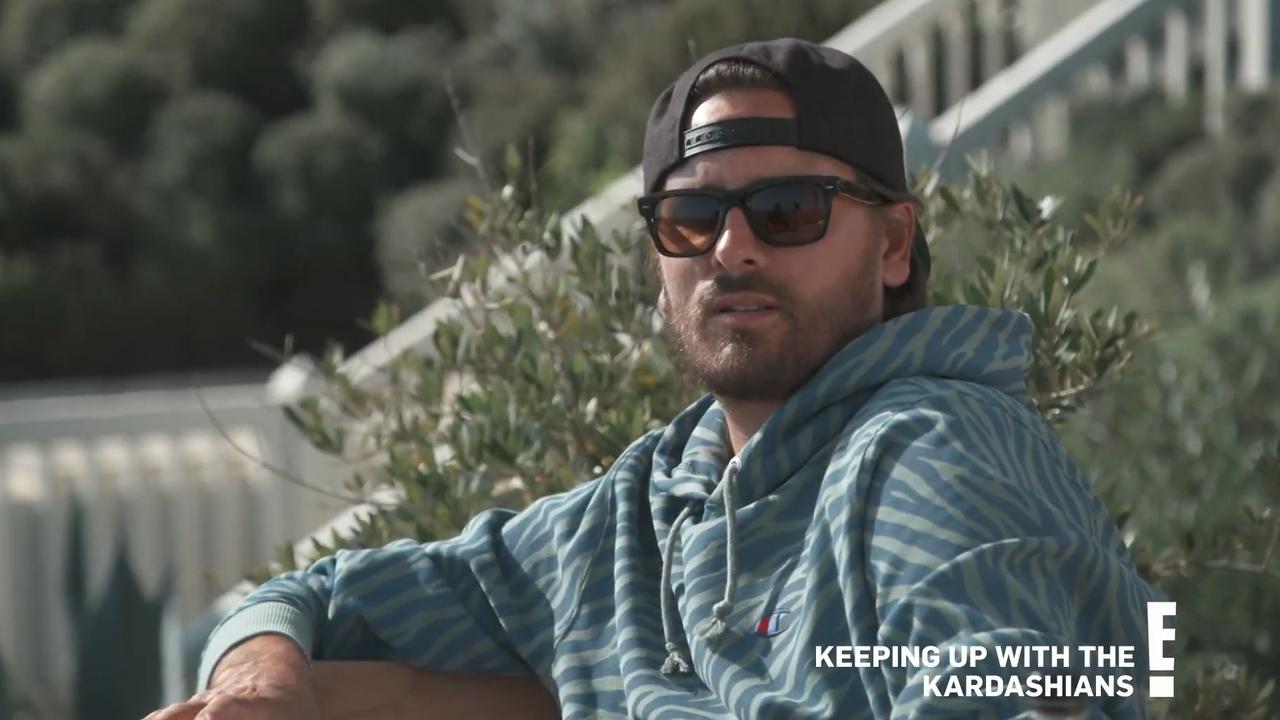 ‘We come with a lot of baggage.’ Duh, Scott Disick. Picture: E!