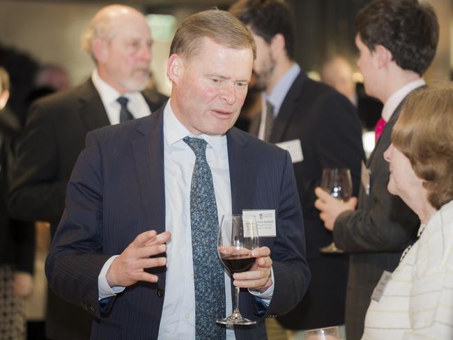 University of Adelaide Vice-Chancellor Peter Rathjen and Alumni Relations International and Interstate - Amy Johns -  Canberra 26/11/2018 - Copyright Notice -© Hilary wardhaugh