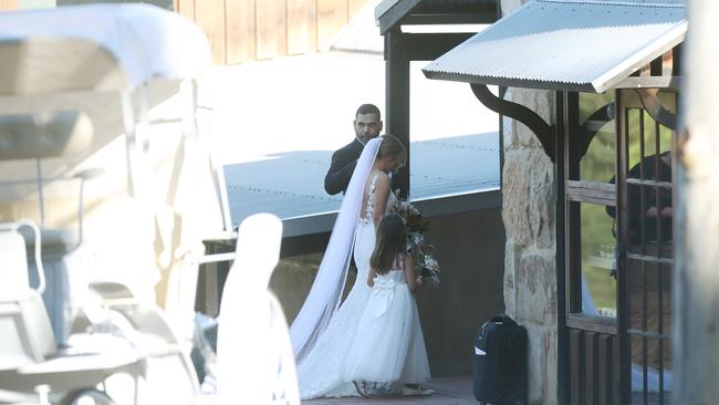 The wedding took place at Peppers in the Hunter Valley. Picture by Peter Lorimer