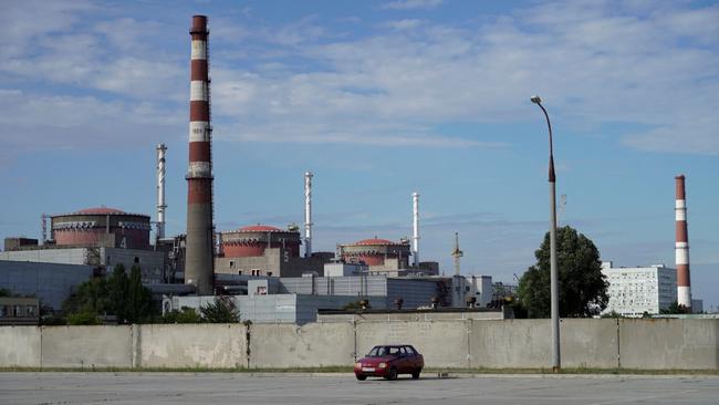 Russia has occupied the Zaporizhzhia nuclear power plant since March. Picture: AFP