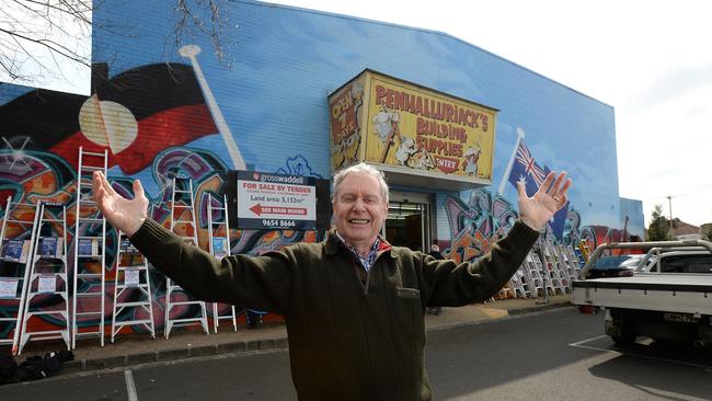 Frank Penhalluriack has previously tried selling the site, but has subsequently expanded its holdings by 2000sq m. Picture: David Smith.