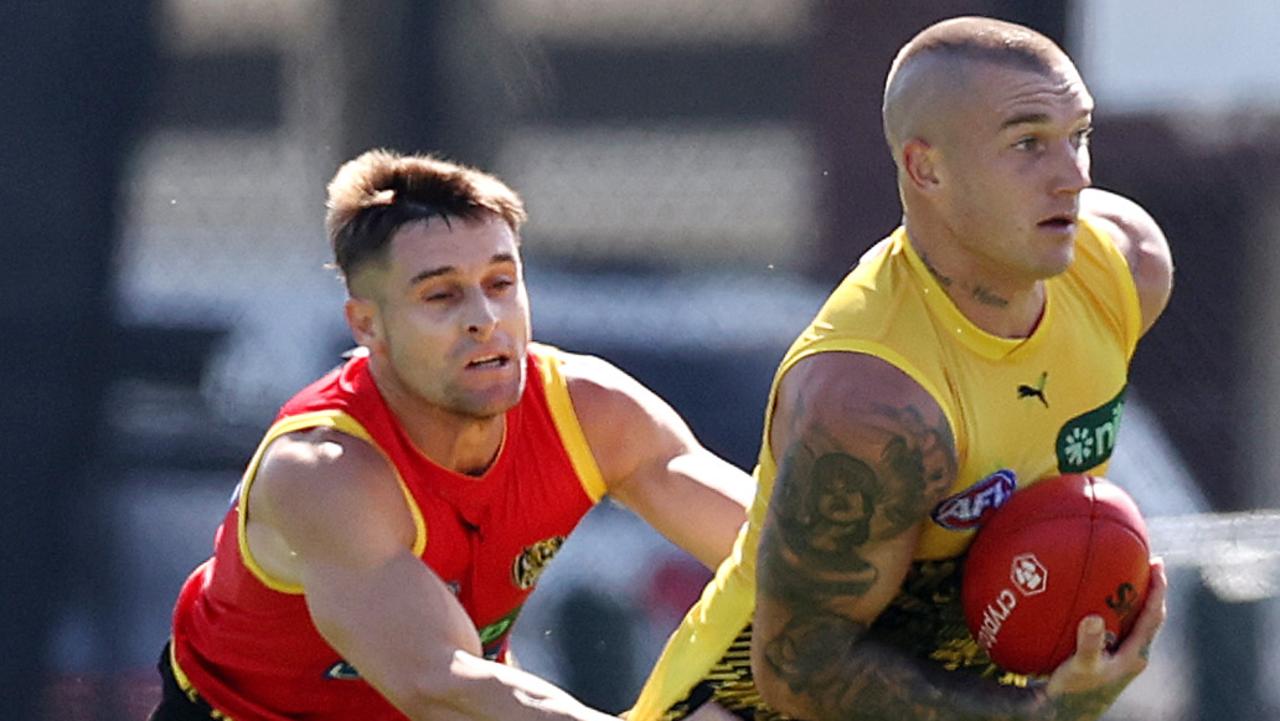 Dustin Martin is expected to spend more time in the forward line this season. Picture: Michael Klein