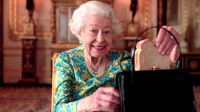 Queen Elizabeth II enjoyed a marmalade sandwich with Paddington Bear during the Platinum Party at the Palace for her Platinum Jubilee earlier this year.