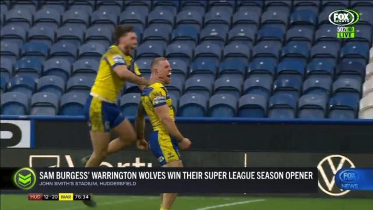 Warrington make statement on Vegas eve