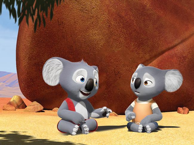 Behind the times: The animation in Blinky Bill the Movie is not up to current cartooning standards.