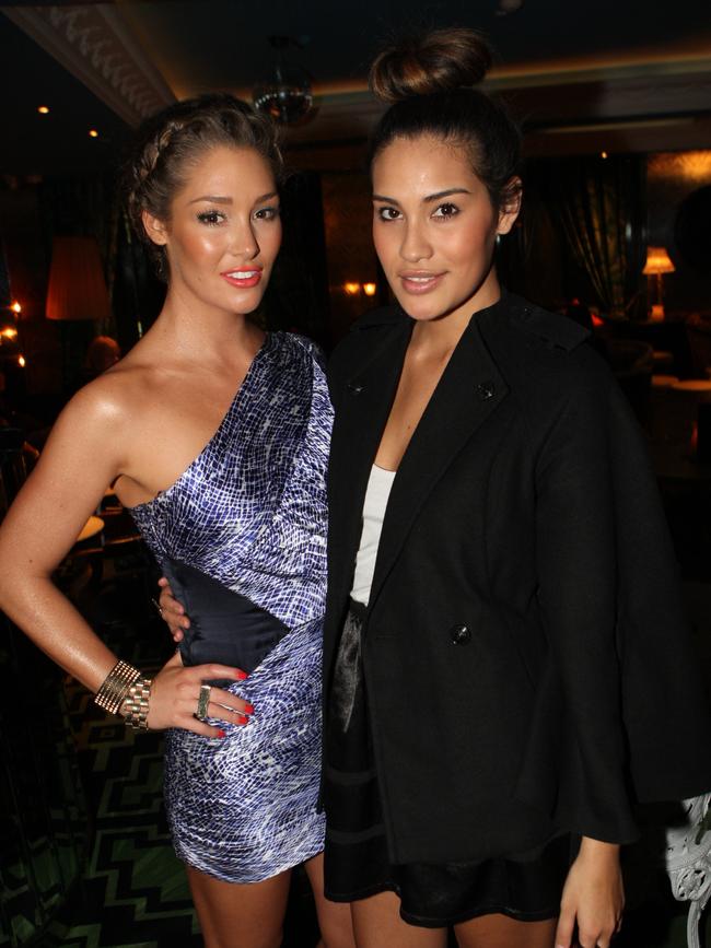 Erin McNaught and Rebecca Jobson Nikki Phillips’ jewellery launch at Kit and Kaboodle in 2010.