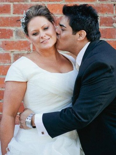 Mt Martha couple Naleeta and Steve Garcia fell in love quickly after meeting online. They married and had two sons before tragedy struck. Picture: supplied