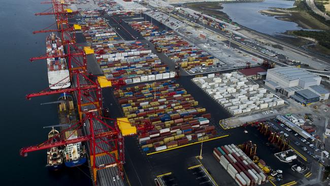 The Productivity Commission is probing the nation’s ports. Photos: Chris McKeen