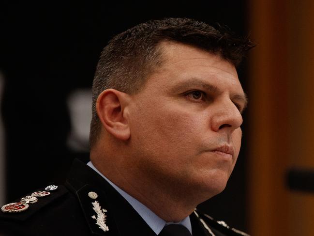 SYDNEY, AUSTRALIA - NewsWire Photos OCTOBER 31, 2023: Fire and Rescue NSW Commissioner Jeremy Fewtrell during Budget Estimates at State Parliament on Tuesday. Picture: NCA NewsWire / Nikki Short