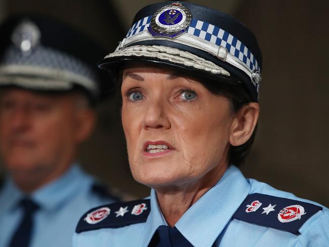 Police Commissioner Karen Webb said arrests will start today. Picture: Lisa Maree Williams/Getty Images